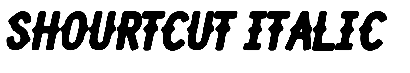 Shourtcut Italic